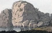 John William Edy Rock near Krageroe France oil painting artist